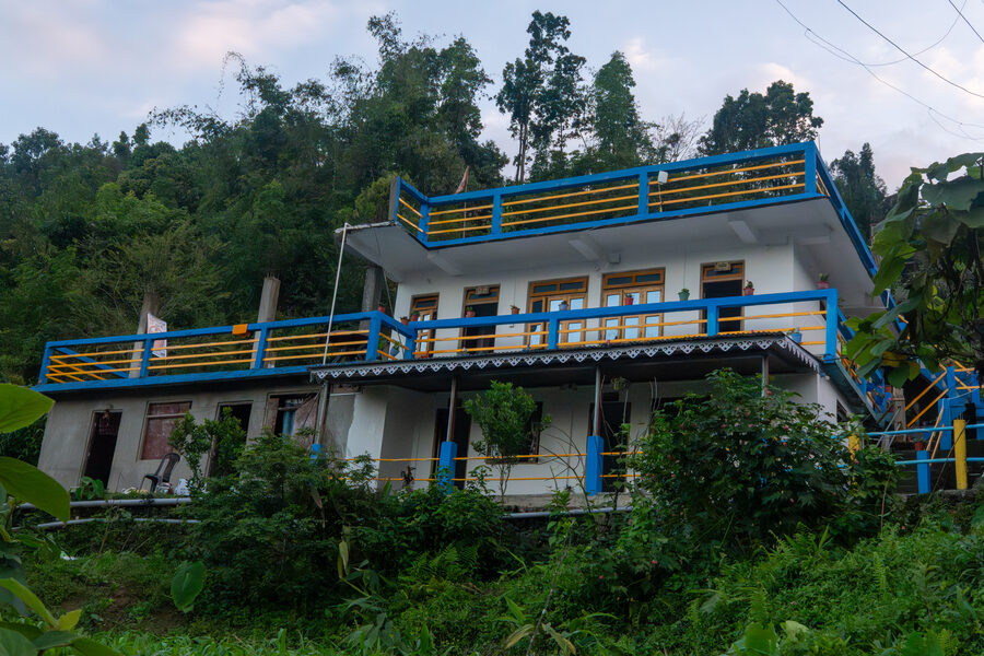 Property exterior by daylight