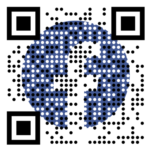 QR code linking to the Bangali Goyenda Retreats Facebook page